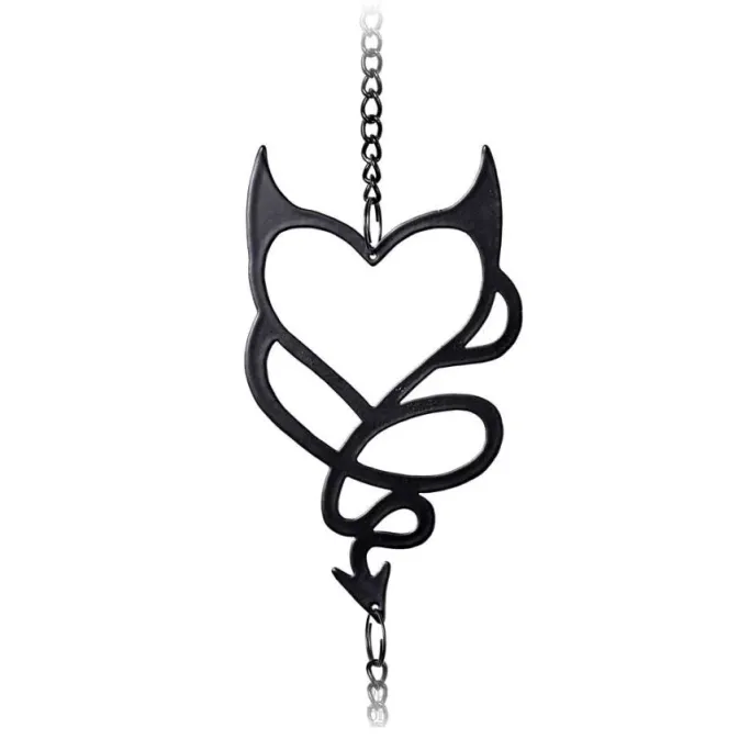 Alchemy Gothic Alchemy Devil Heart Wind Chime