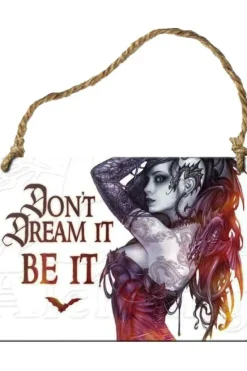 Alchemy Gothic Alchemy Dont Dream It Be It Plaque