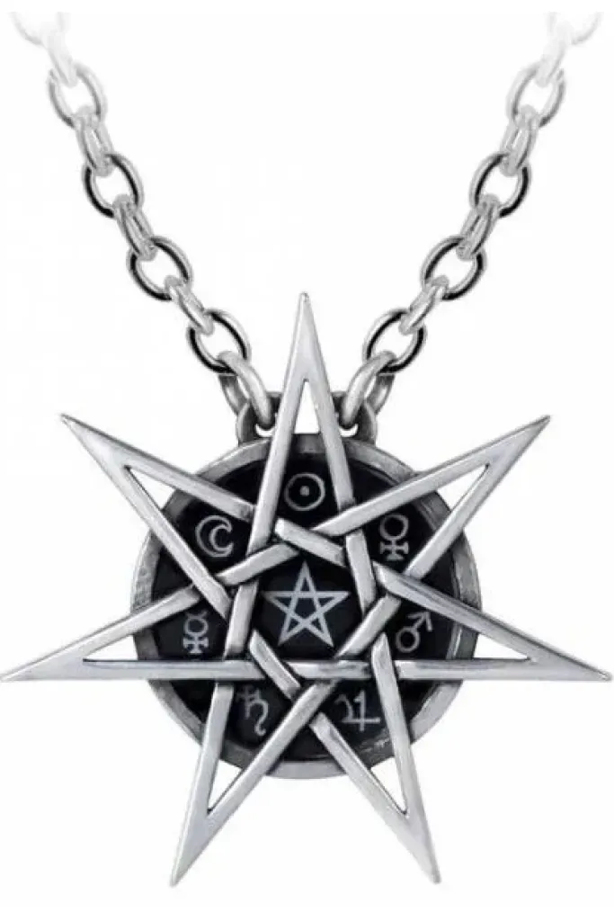 Alchemy Gothic Alchemy Elven Star Pendant P878