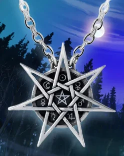 Alchemy Gothic Alchemy Elven Star Pendant P878
