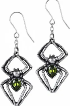 Alchemy Gothic Alchemy Emerald Venom Earrings E428