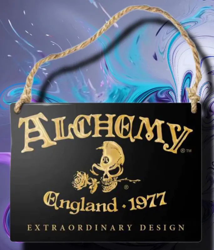 Alchemy Gothic Alchemy England 1977 Plaque