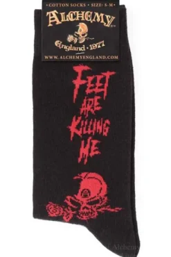 Alchemy Gothic Alchemy Feet Are Killing Me Socks