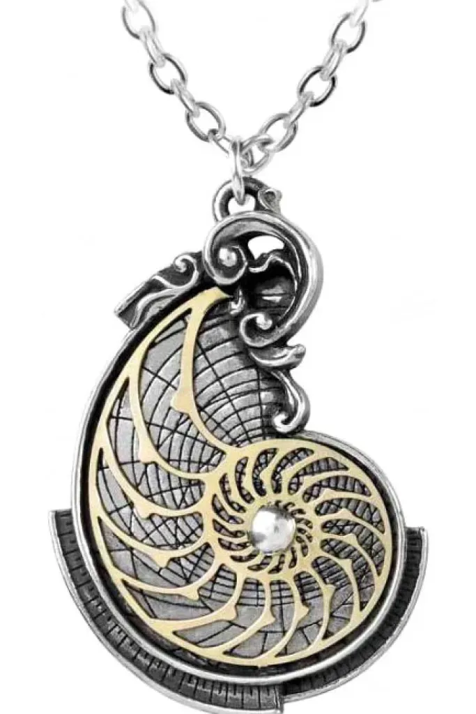 Alchemy Gothic Alchemy Fibonaccis Golden Spiral Pendant