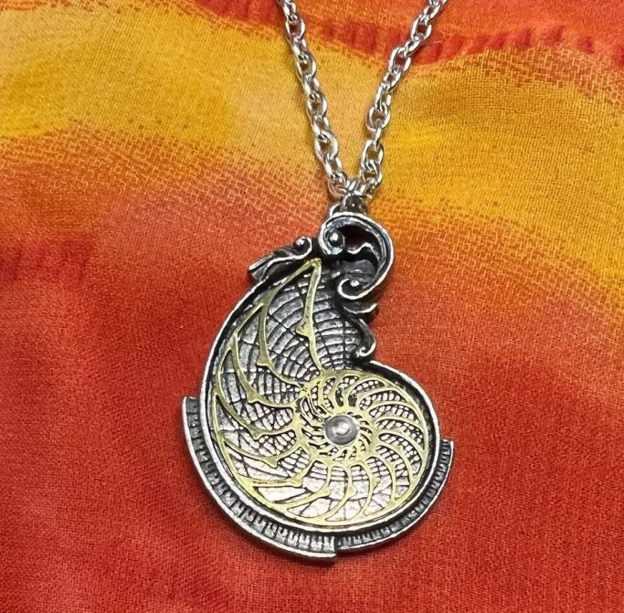 Alchemy Gothic Alchemy Fibonaccis Golden Spiral Pendant