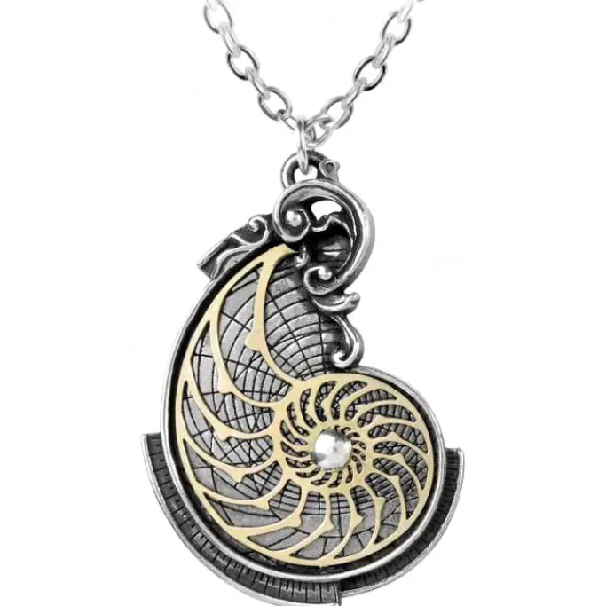 Alchemy Gothic Alchemy Fibonaccis Golden Spiral Pendant