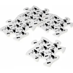 Alchemy Gothic Alchemy Flamingo Pineapple Jigsaw Coasters