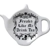 Alchemy Gothic Alchemy Freaks Like Me Drink Tea Spoon Holder Rest