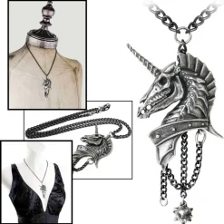 Alchemy Gothic Alchemy Geistalon Unicorn Pendant