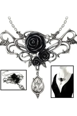 Alchemy Gothic Bacchanal Rose Necklace