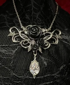 Alchemy Gothic Bacchanal Rose Necklace