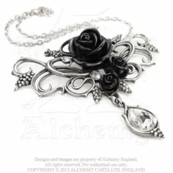Alchemy Gothic Bacchanal Rose Necklace