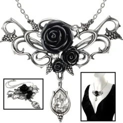 Alchemy Gothic Bacchanal Rose Necklace