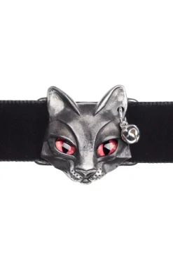 Alchemy Gothic Bastet Goddess Choker P817