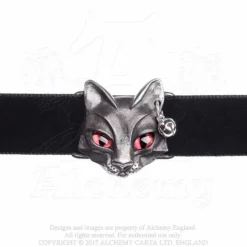 Alchemy Gothic Bastet Goddess Choker P817