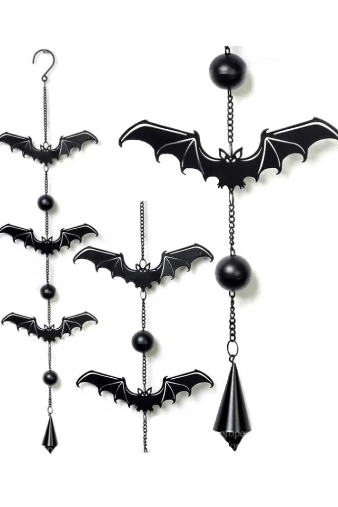 Alchemy Gothic Bat Wind Chime