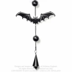 Alchemy Gothic Bat Wind Chime