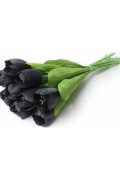 Alchemy Gothic Black Tulips Bunch