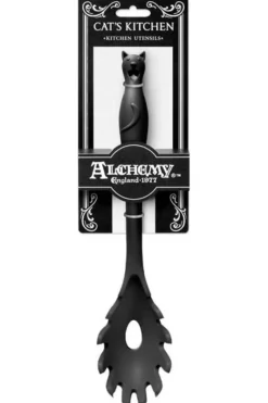 Alchemy Gothic Cats Kitchen Pasta Spoon