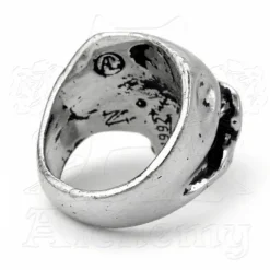 Alchemy Gothic Death Skull Ring R6