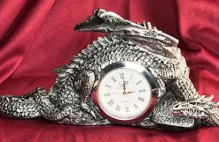 Alchemy Gothic Dragonlore Clock