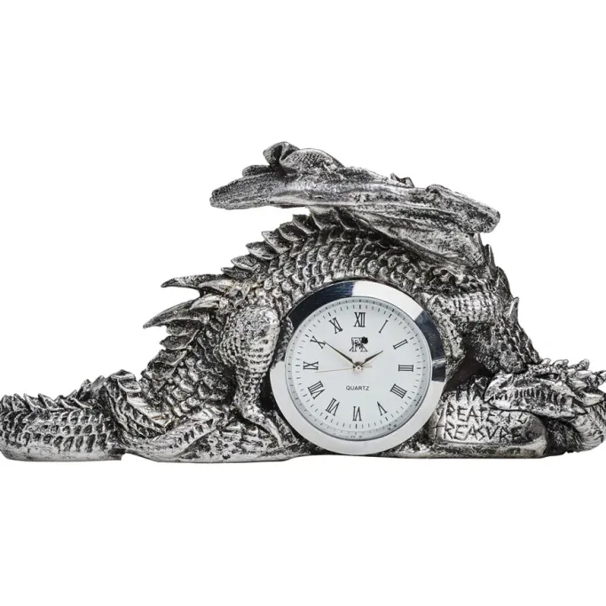 Alchemy Gothic Dragonlore Clock