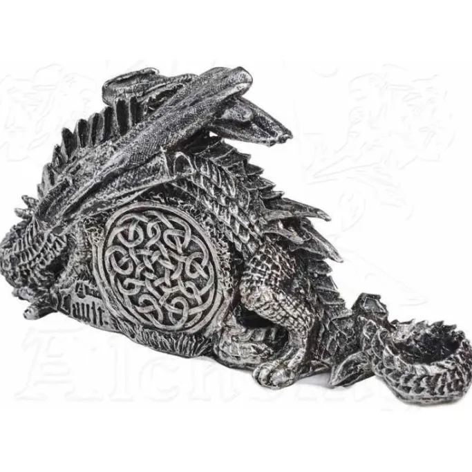 Alchemy Gothic Dragonlore Clock