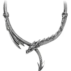 Alchemy Gothic Dragons Lure Necklace P829