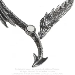 Alchemy Gothic Dragons Lure Bangle A124