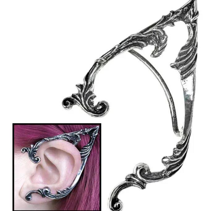 Alchemy Gothic Earring Arboreus Elf Ear Wrap Left E390L