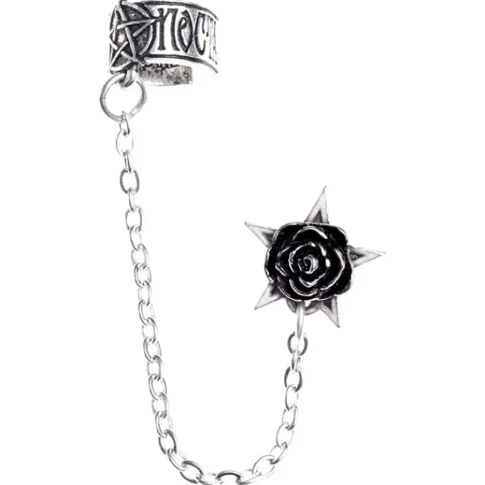 Alchemy Gothic Earring Rosa Nocta Earcuff E382