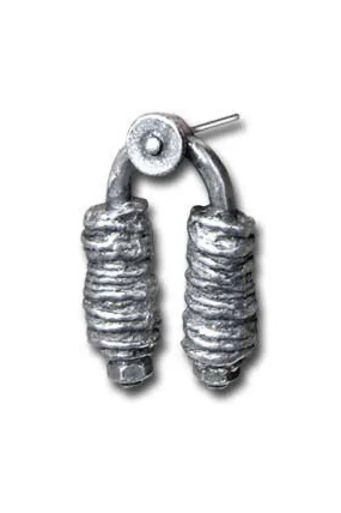 Alchemy Gothic Electromagnet Earring E266