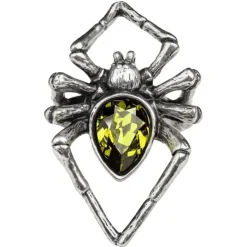 Alchemy Gothic Emerald Venom Ring R222