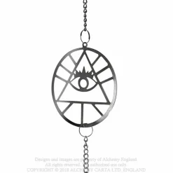 Alchemy Gothic Eye of Providence Wind Chime