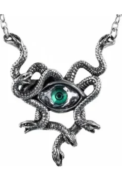 Alchemy Gothic Gorgons Eye Pendant