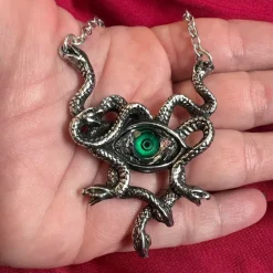 Alchemy Gothic Gorgons Eye Pendant