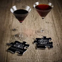 Alchemy Gothic Gothic Cocktail Jigsaw Coasters