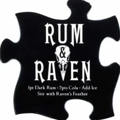 Alchemy Gothic Gothic Cocktail Jigsaw Coasters