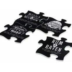 Alchemy Gothic Gothic Cocktail Jigsaw Coasters
