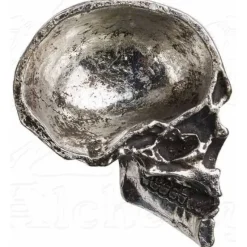 Alchemy Gothic Half Skull Trinket Dish V60