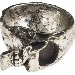 Alchemy Gothic Half Skull Trinket Dish V60