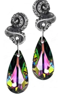 Alchemy Gothic Kraken Studs E409