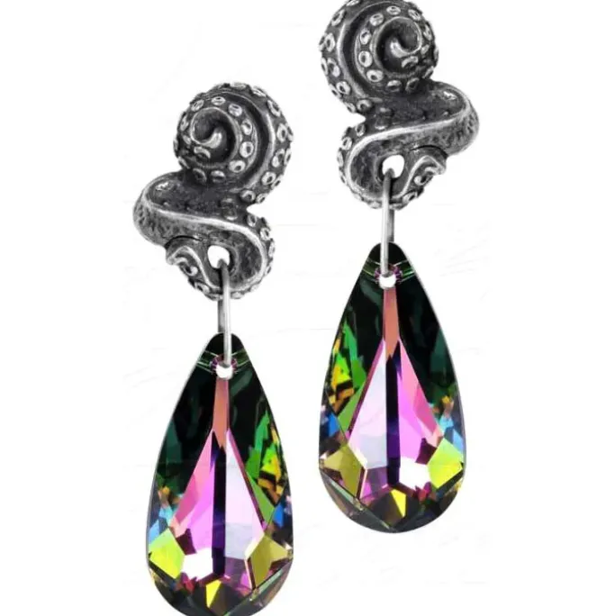 Alchemy Gothic Kraken Studs E409