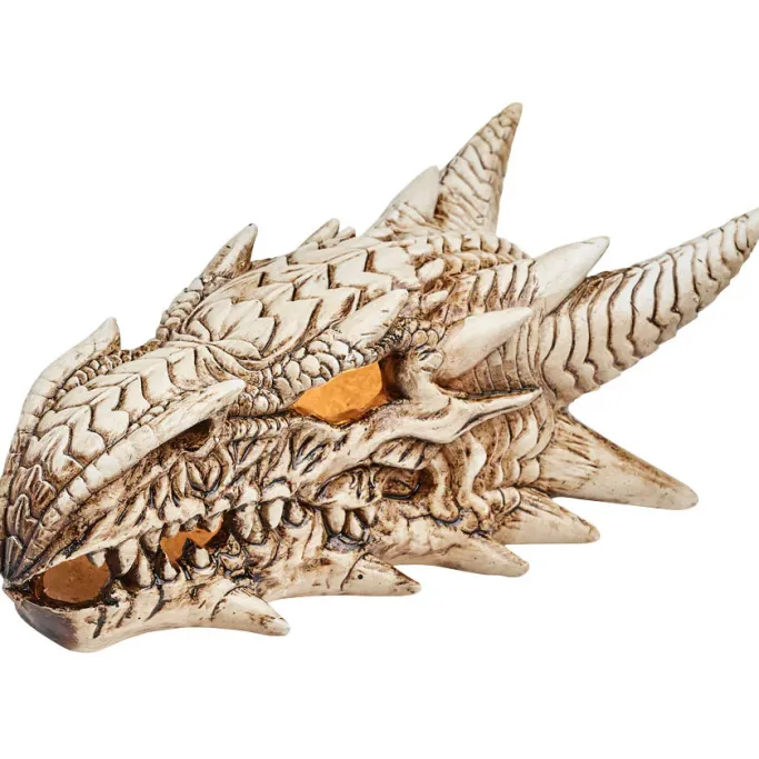 Alchemy Gothic LED Dragon Skull