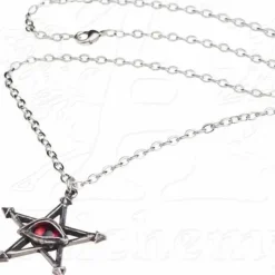 Alchemy Gothic Red Curse Pendant P805