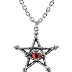 Alchemy Gothic Red Curse Pendant P805