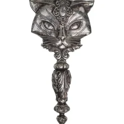 Alchemy Gothic Sacred Cat Hand Mirror