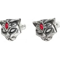 Alchemy Gothic Sacred Cat Studs E406