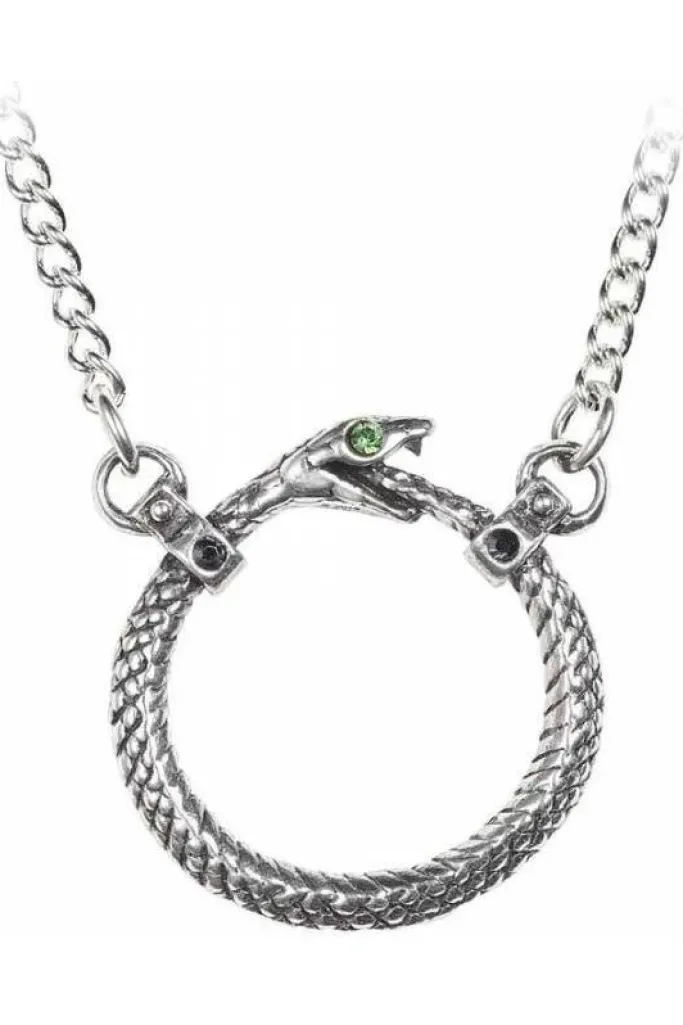 Alchemy Gothic Sophia Serpent Necklace P853