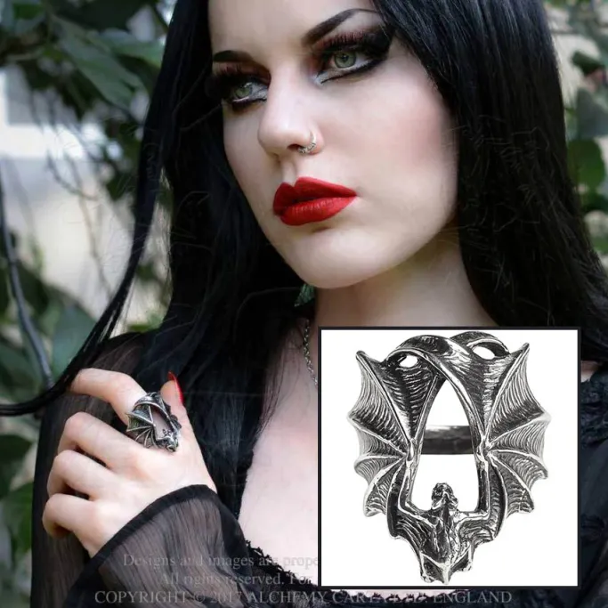 Alchemy Gothic Stealth Ring R216